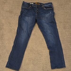 Kut from the Kloth Dark Blue Straight Leg Jeans